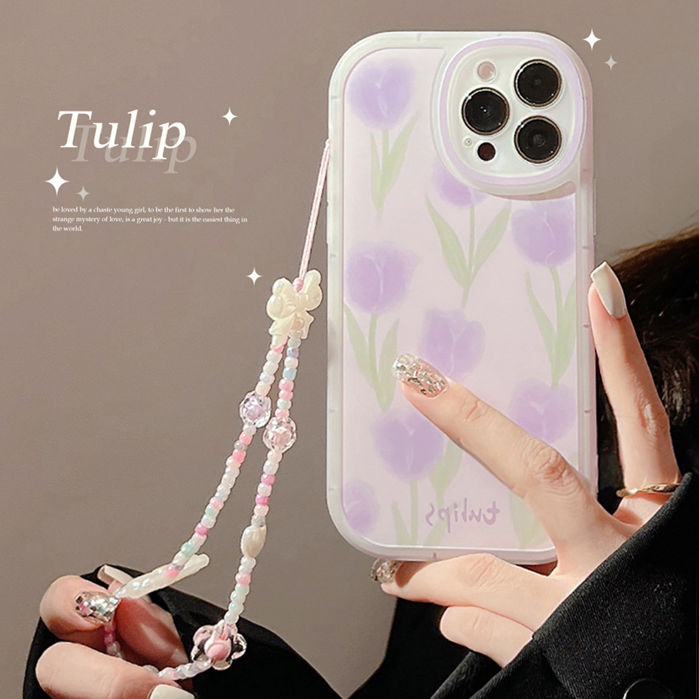 Tulip Flowers Phone Case Wrist - Plants X review and price